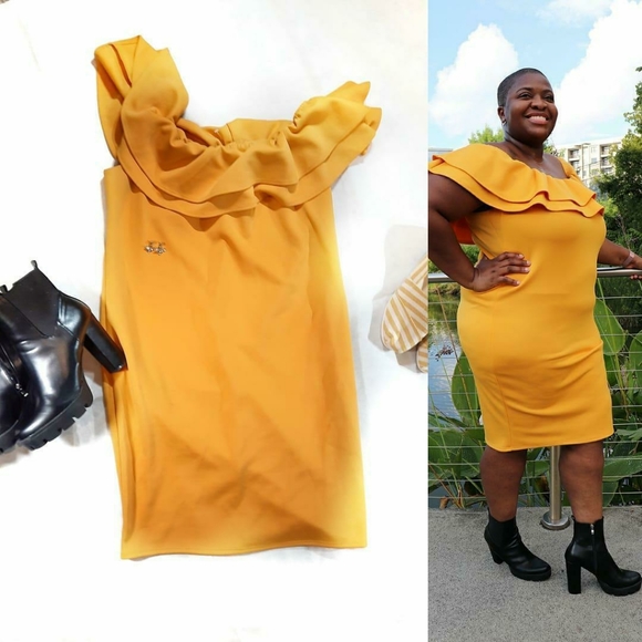 Dresses & Skirts - Mustard Yellow Dress